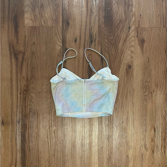 Blanc Multicolored Sparkly Festival Set US size small - Picture 3 of 7